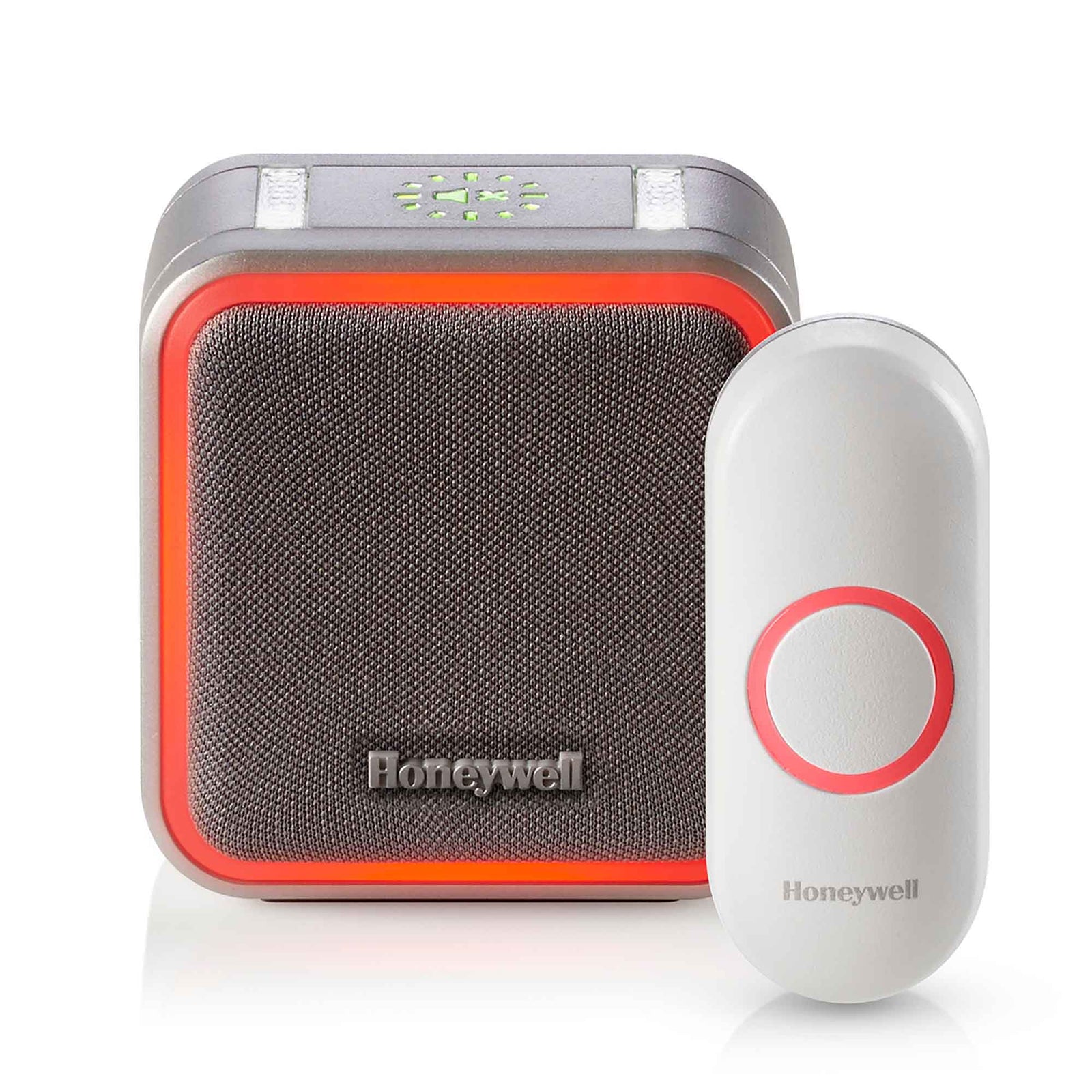 Sonnette enfichable sans fil et bouton-poussoir