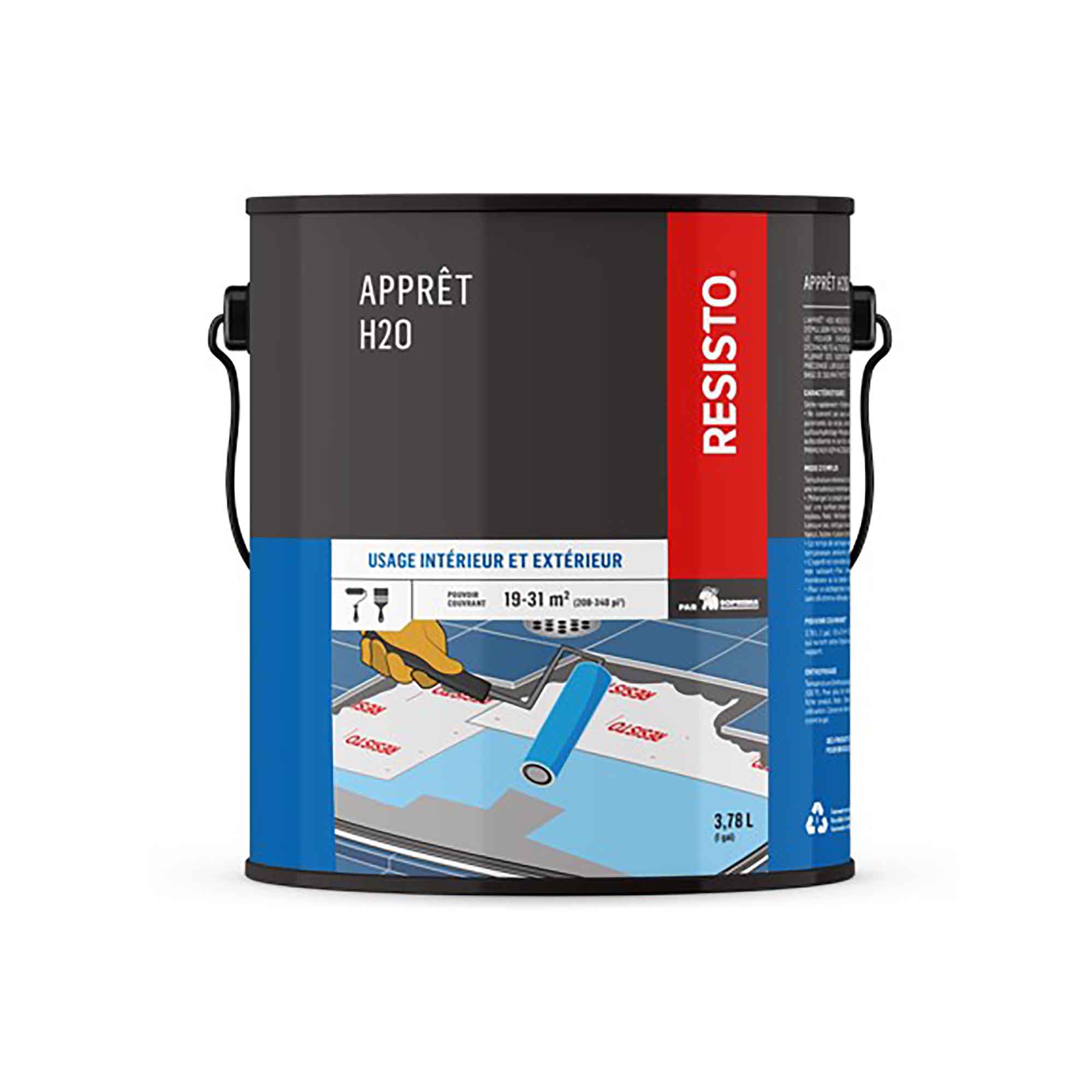 Apprêt H2O, 3,78 L