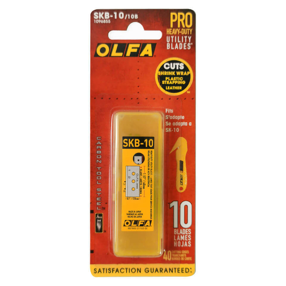 Lame, Olfa, de remplacement, KB-10/10B