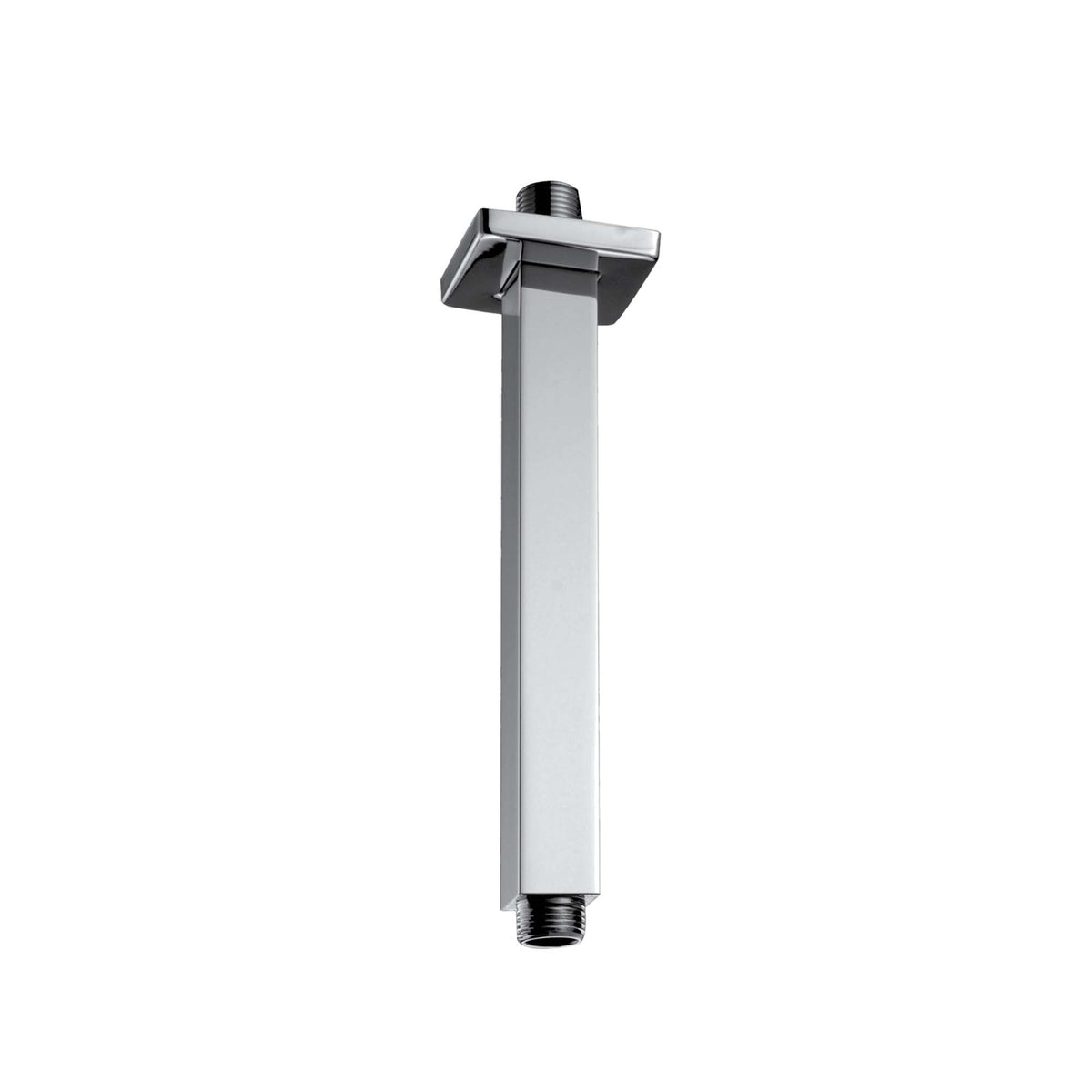 Bras de douche carré pour plafond de 8'', fini chrome