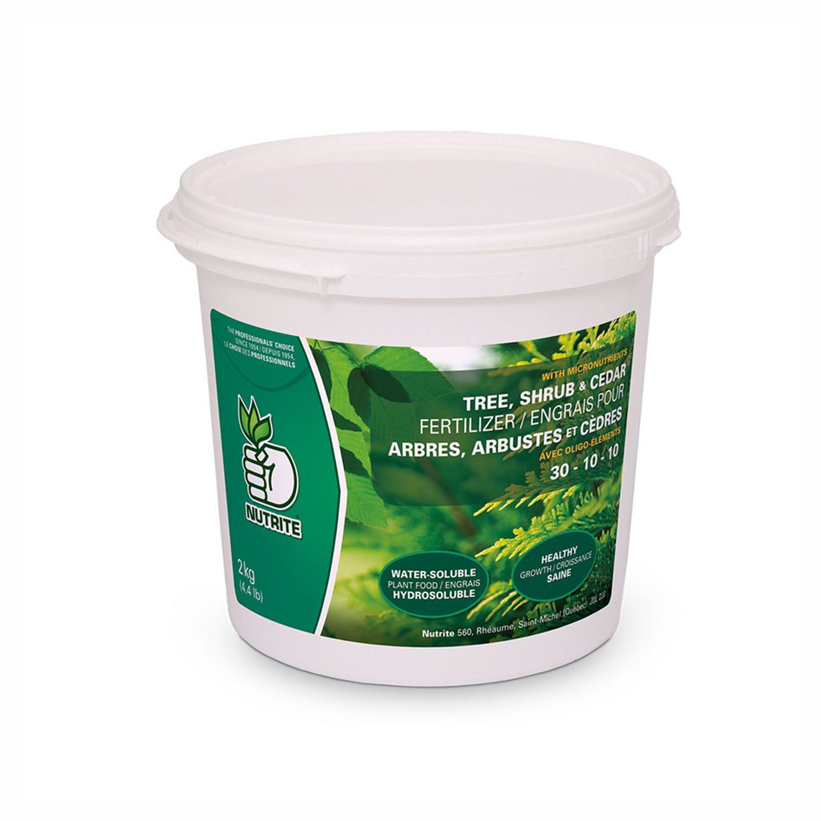 Engrais pour haie de cèdres, 30-10-10, 2kg