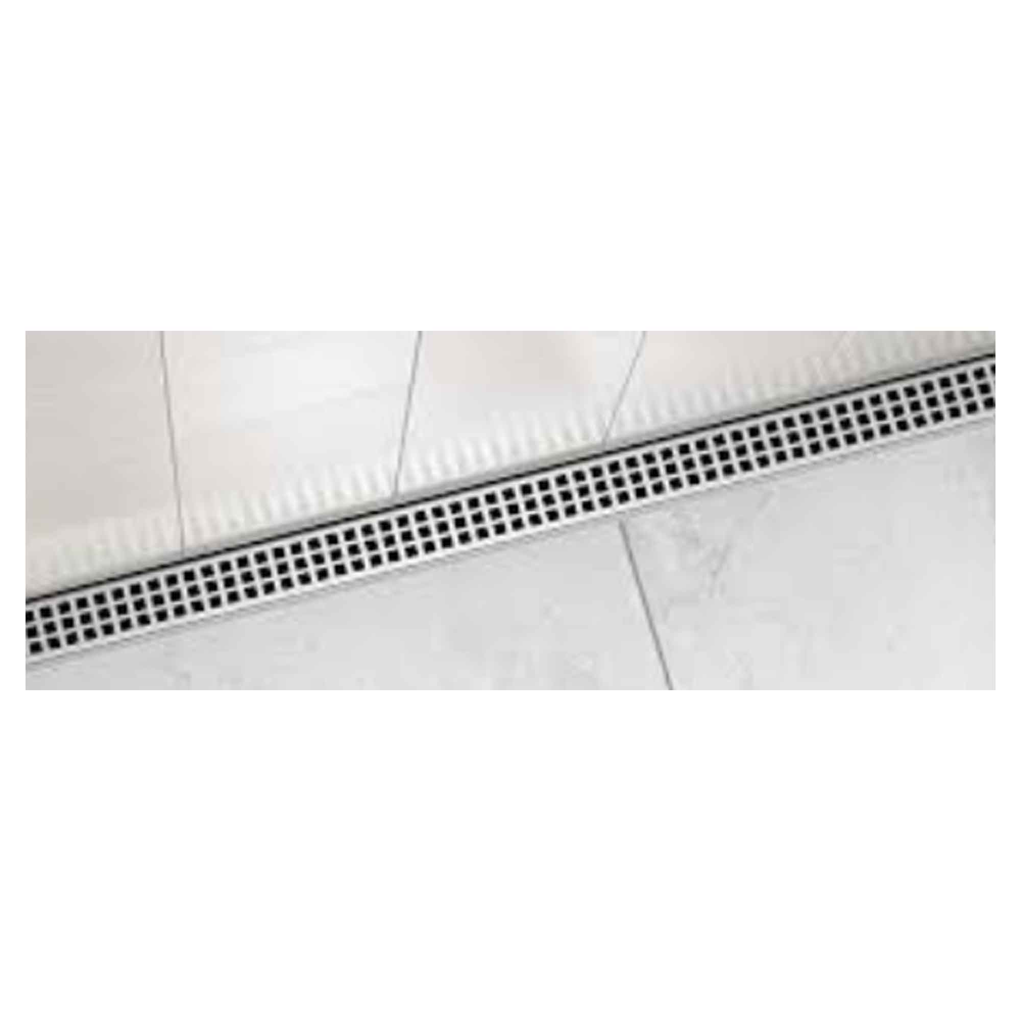 Ensemble de drains linéaires Kerdi Line bride 