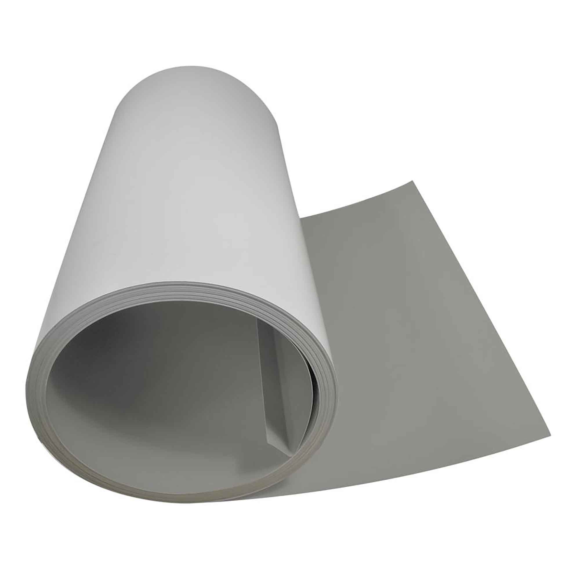 Rouleau d'aluminium peint, 24'' x 100', blanc