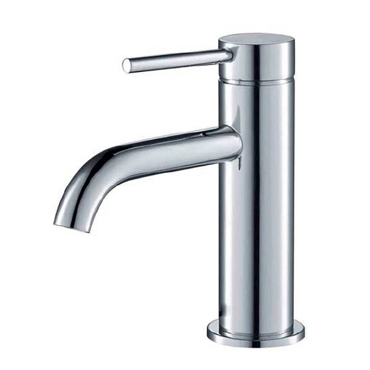 Robinet de lavabo 1 poignée, chrome poli