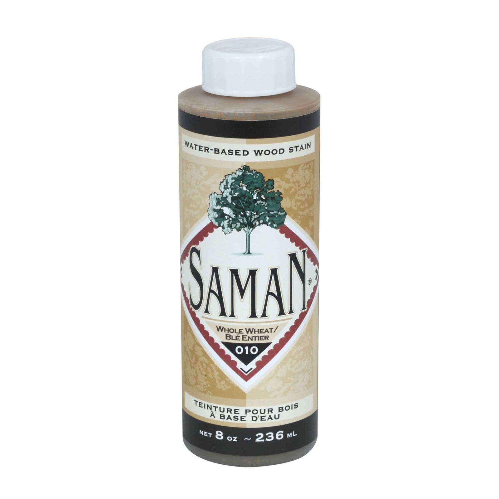 Teinture pour bois à base d'eau Blé Entier, 236 ml               