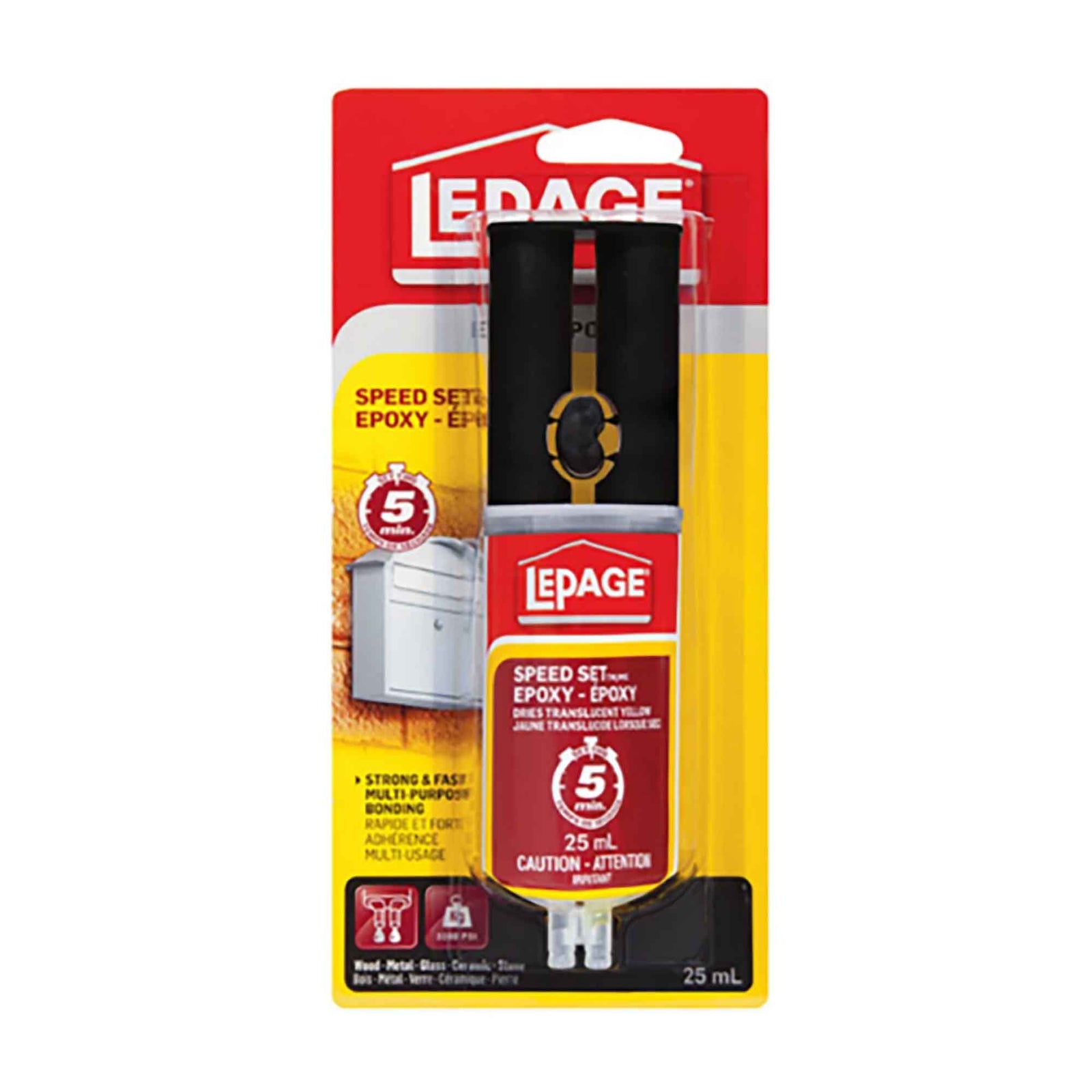 Colle époxy, 5 minutes, 25 ml