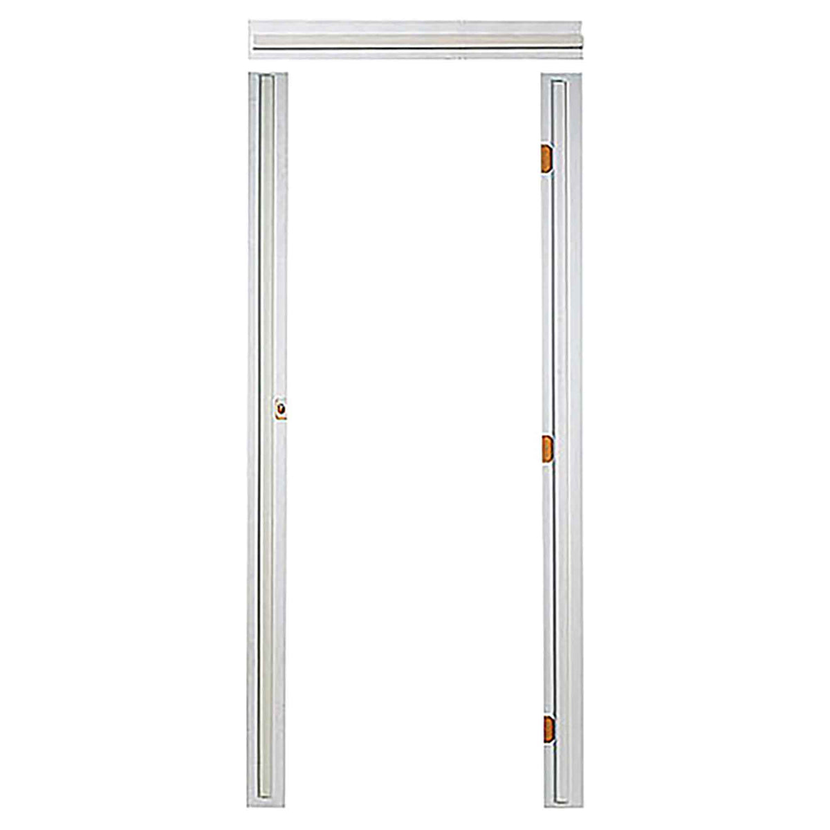 Boite de porte préusinée, apprêt blanc, 4-9/16&#39;&#39; x 9/16&#39;&#39;