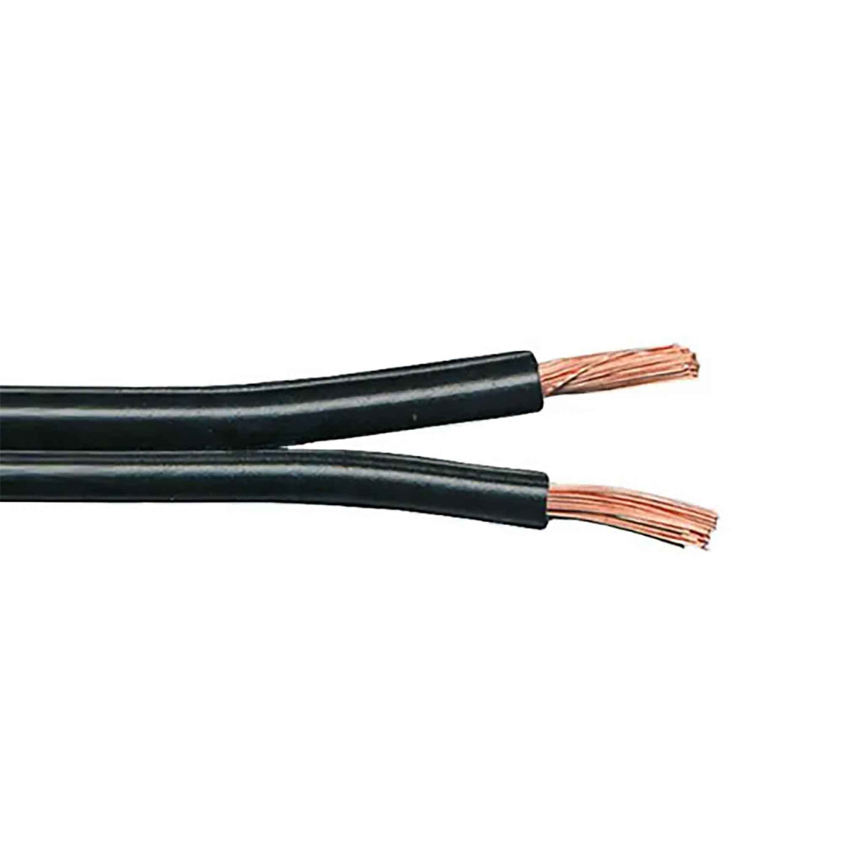 Fil plat multibrin, basse tension, 18-2, brun, 75 m