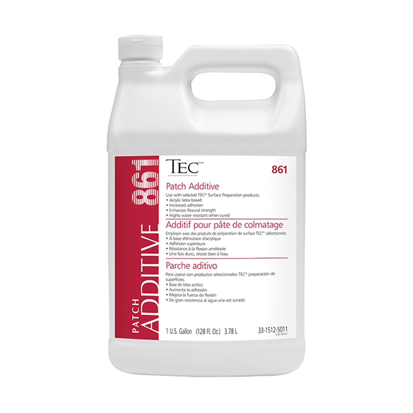 Additif pour pâte de colmatage TEC-861, 3,78 L