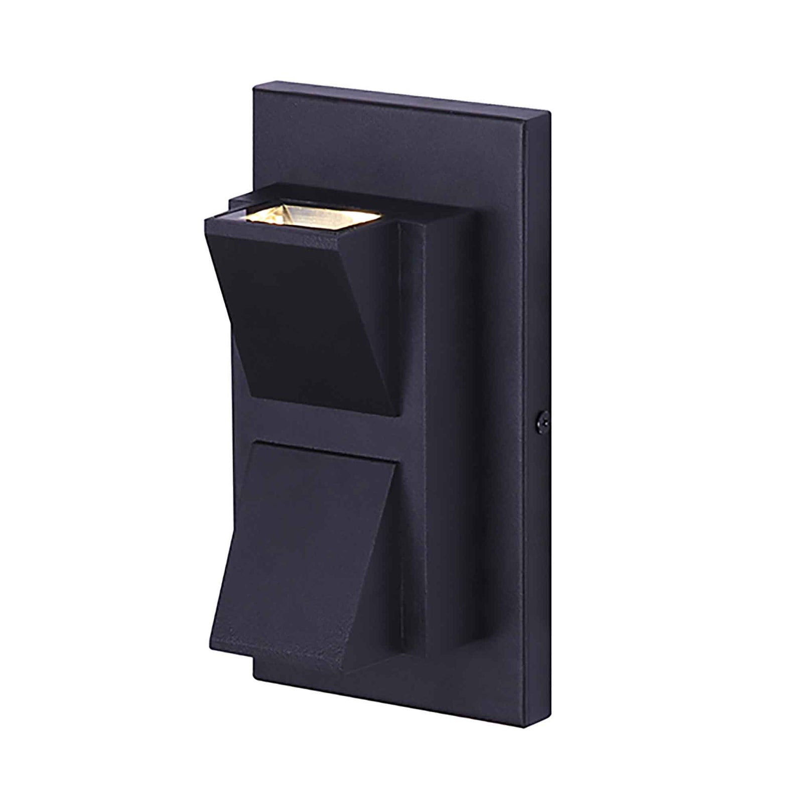 Luminaire extérieur mural LANE noir