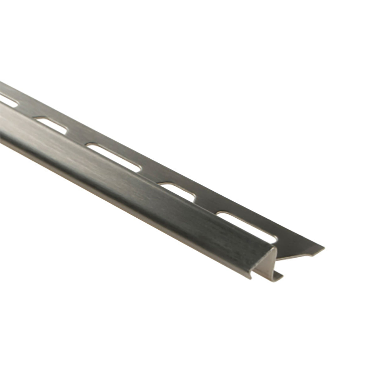 Moulure profilé de protection des bords décoratif pour angles extérieurs à 135° inox brossé