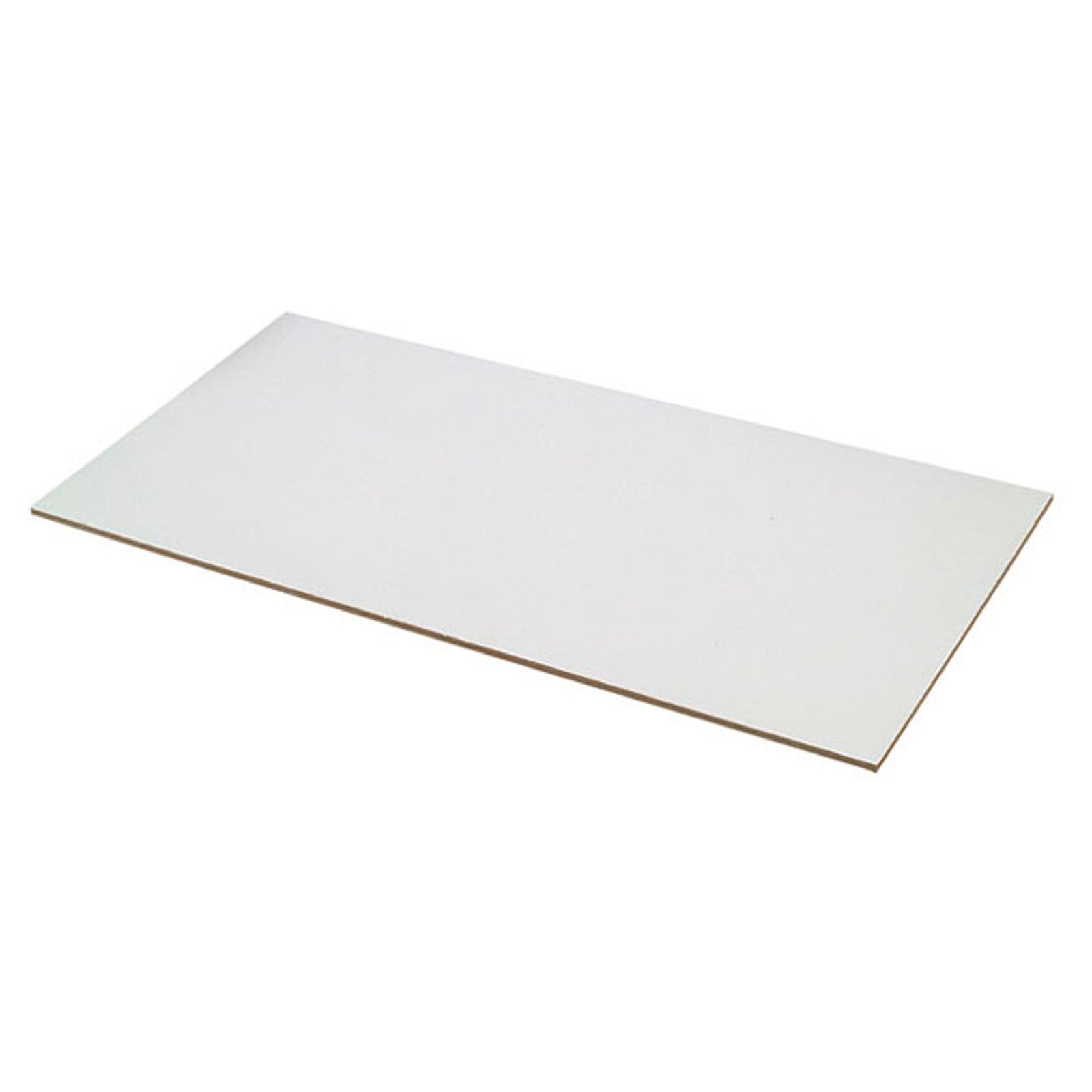 Tuile à plafond chablis, blanc, 1/2'' x 2' x 4' (emballage de 8)