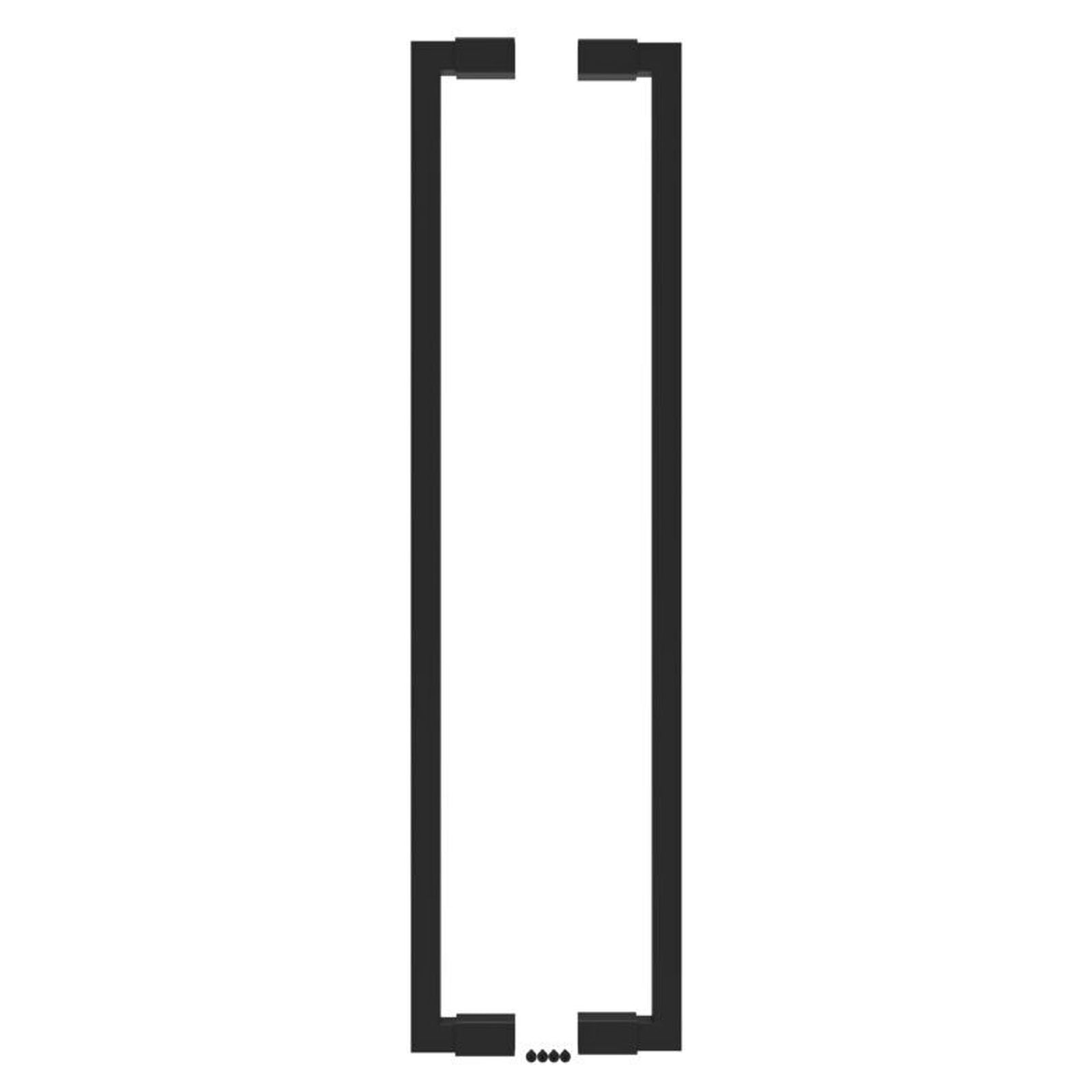 Ensemble d'embout de portail pour piscine, noir, 48''
