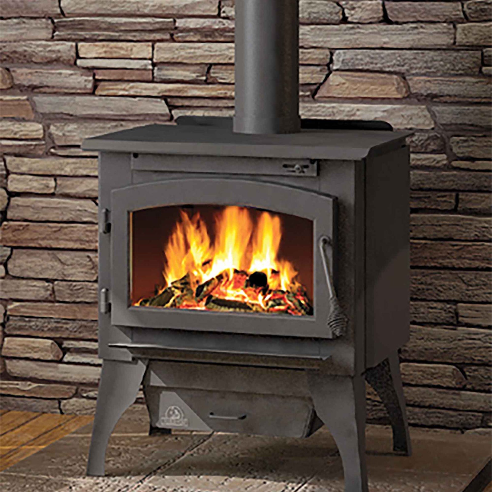 Poêle à bois série Timberwolf, noire