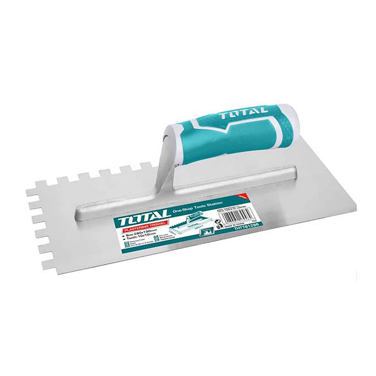 Truelle à céramique 11&#39;&#39; x 5&#39;&#39;, dents 3/8&#39;&#39; x 3/8&#39;&#39;