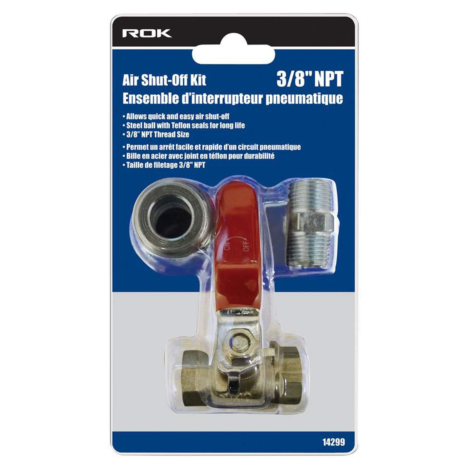 Ensemble d'interrupteur pneumatique, 3/8'' NPT
