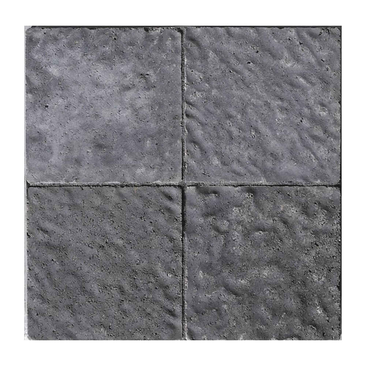 Dalles Domino 12'' x 12'', nuancé gris et charbon