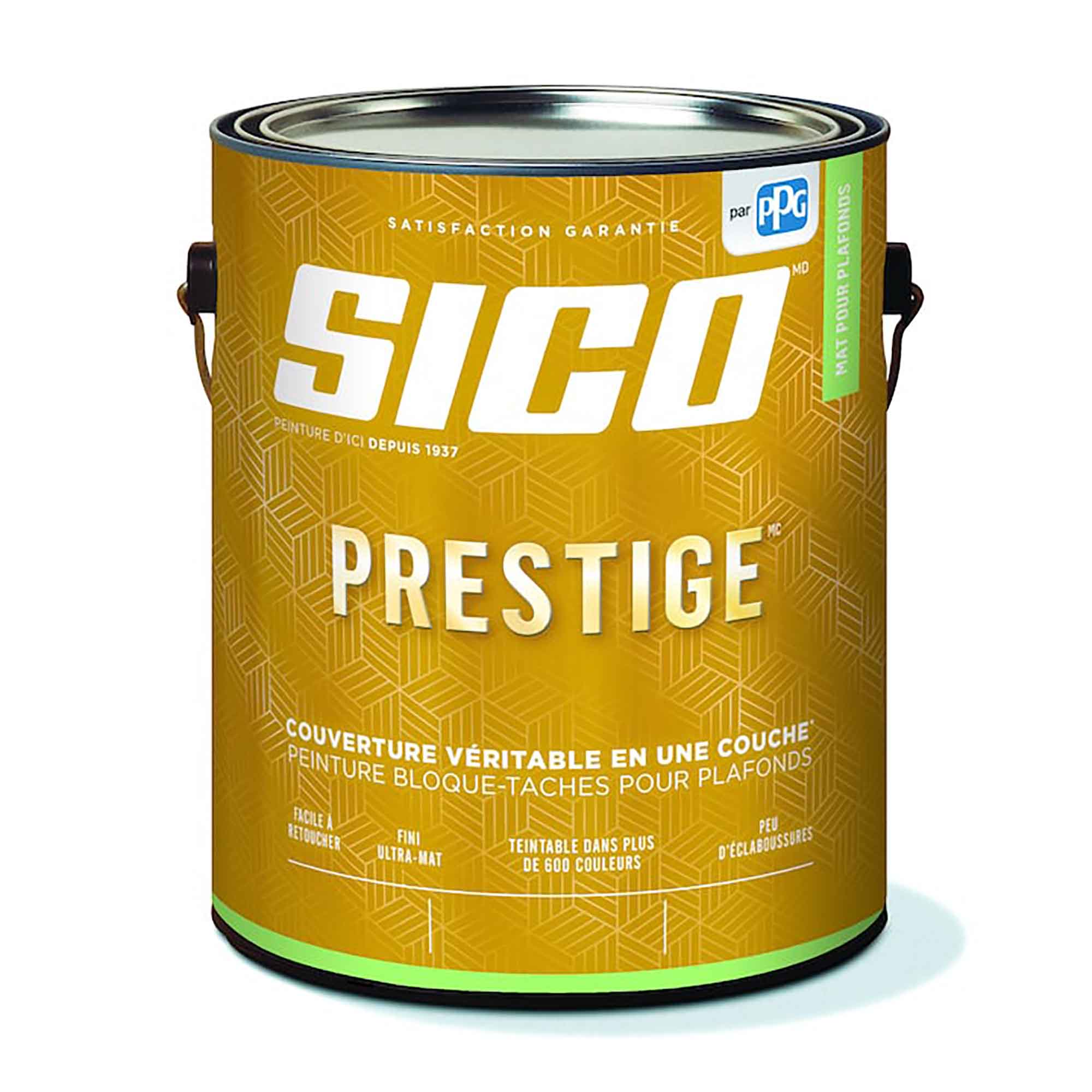 Peinture Prestige intérieure, mat, base 1, 3,78 litres