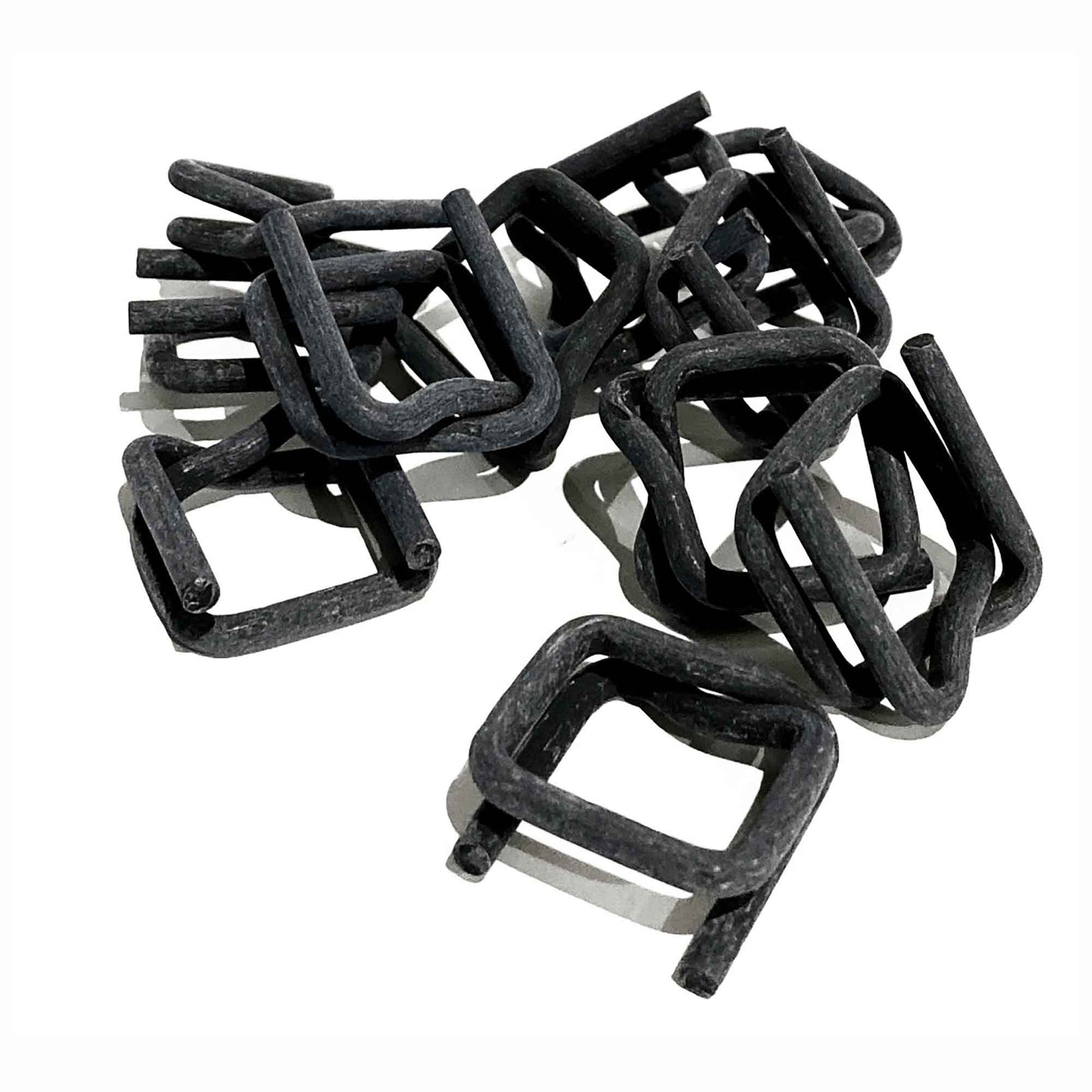 Boucle en acier phosphaté, 3/4’’ (boite de 1000)