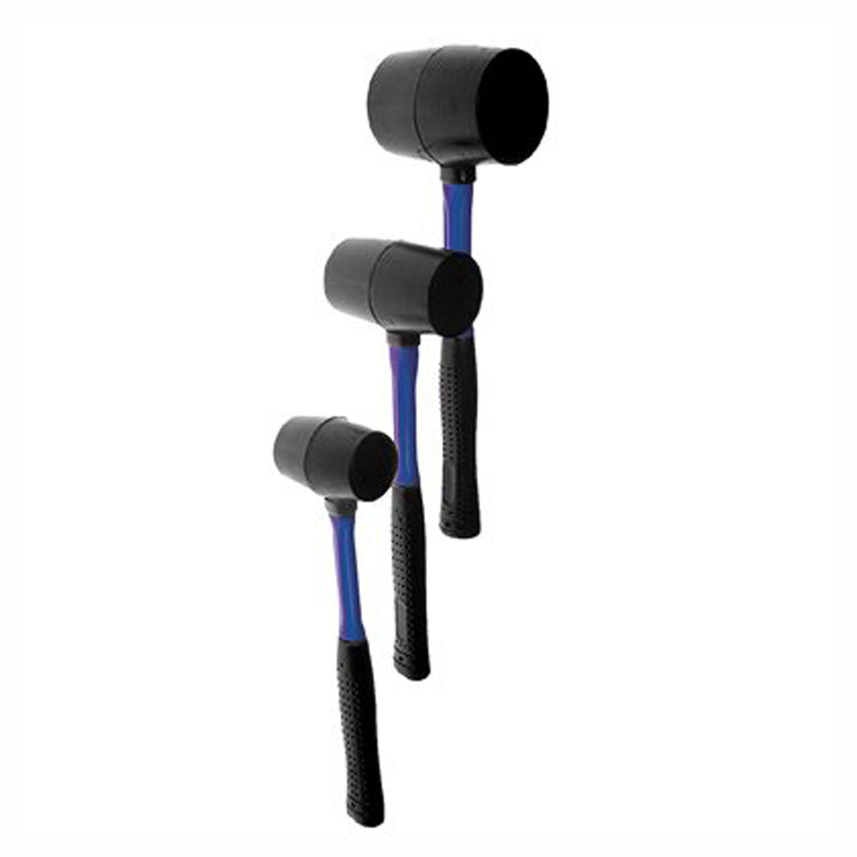 Ensemble de 3 maillets en caoutchouc, 8 / 16 / 32 oz