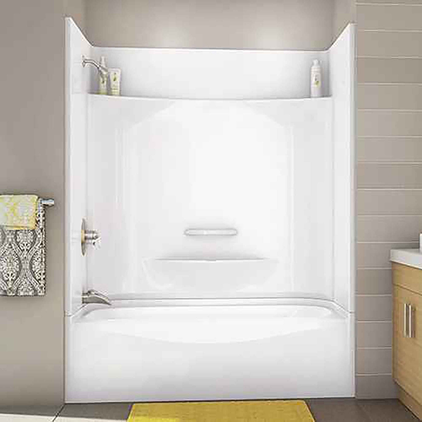 Bain-douche gauche 60’’ x 30’’ Essences