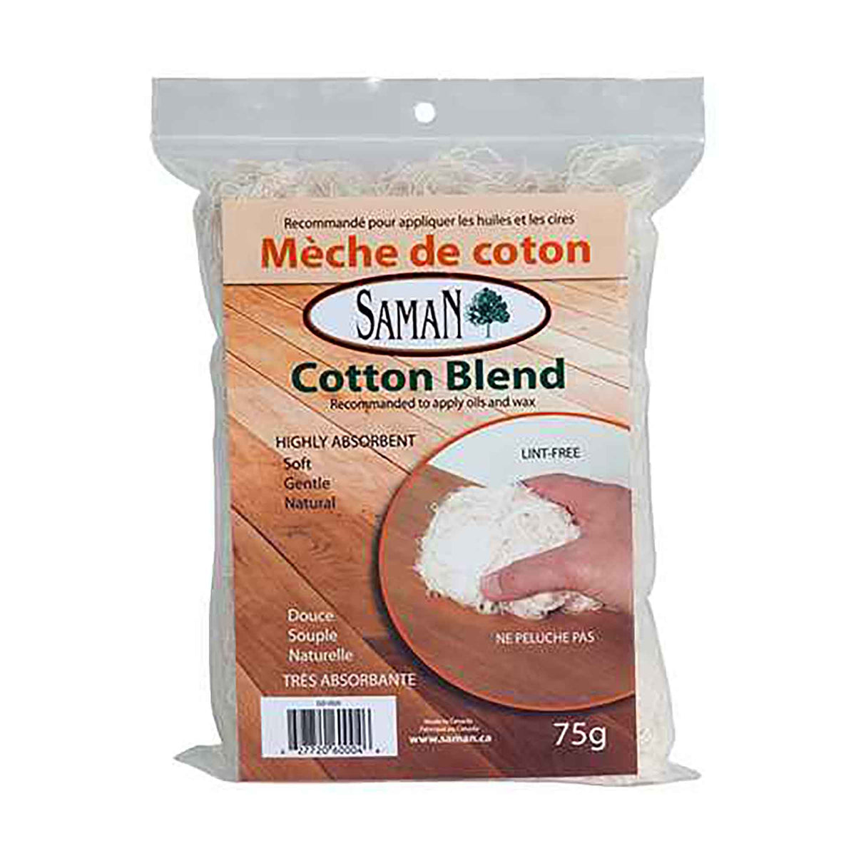 Mèche de coton 75 g