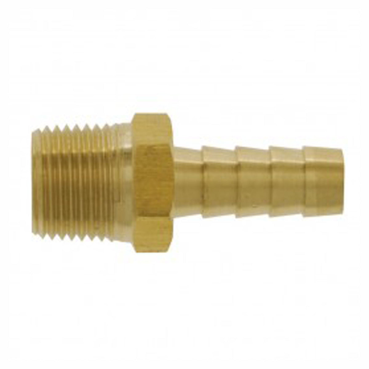 Adaptateur en laiton, 1/2'' BARB x 3/8'' MPT