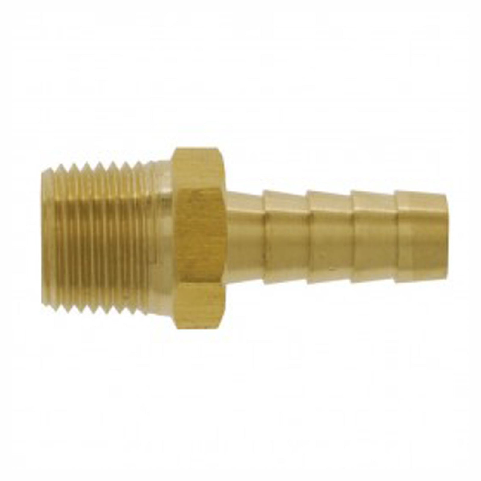Adaptateur en laiton, 1/2'' BARB x 3/8'' MPT