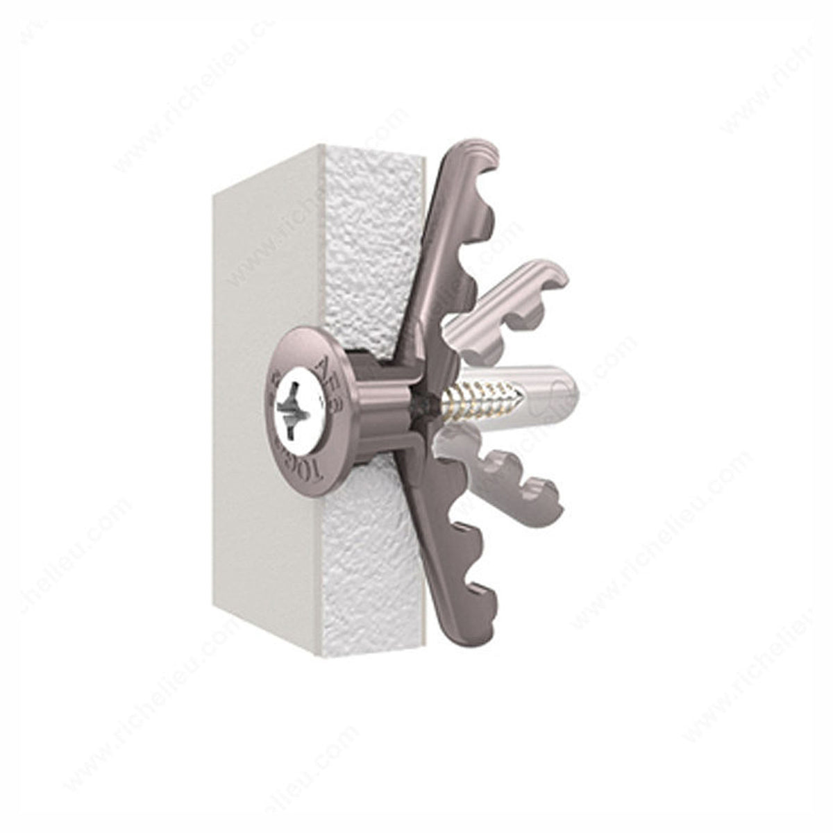 Ancrage Alligator, 1/4'' (emballage de 30)