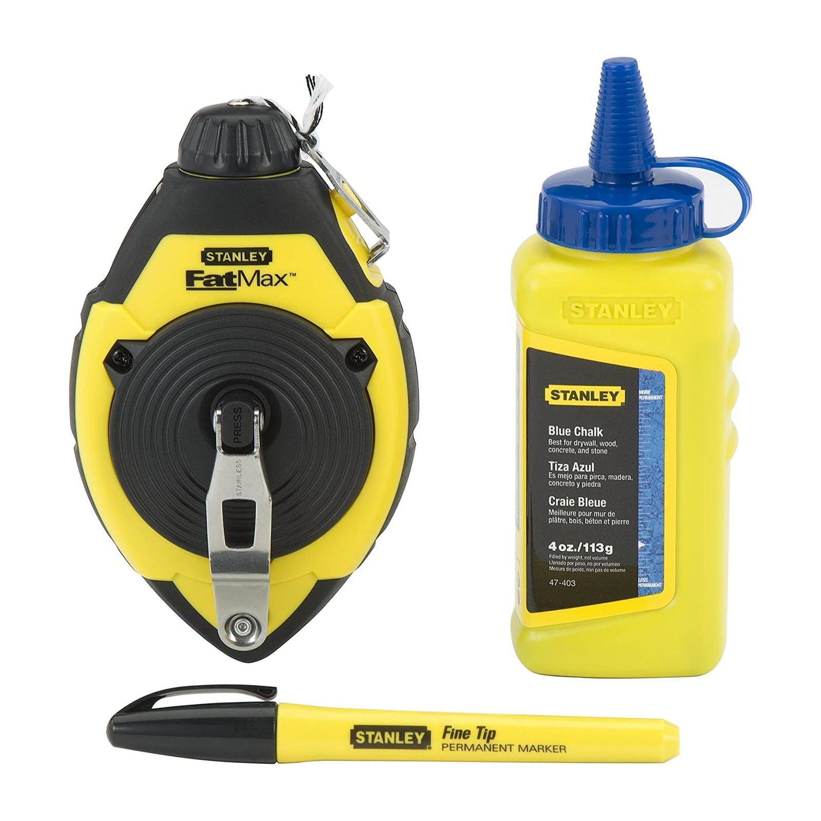 Ensemble de cordeau à tracer FATMAX, 100'