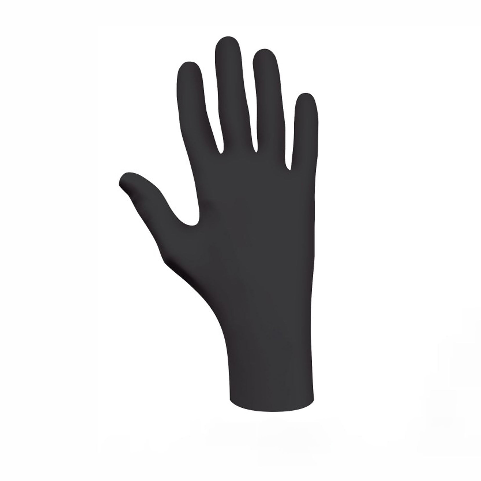 Gant de nitrile, biodégradable, noir, extra grand (emballage de 100)