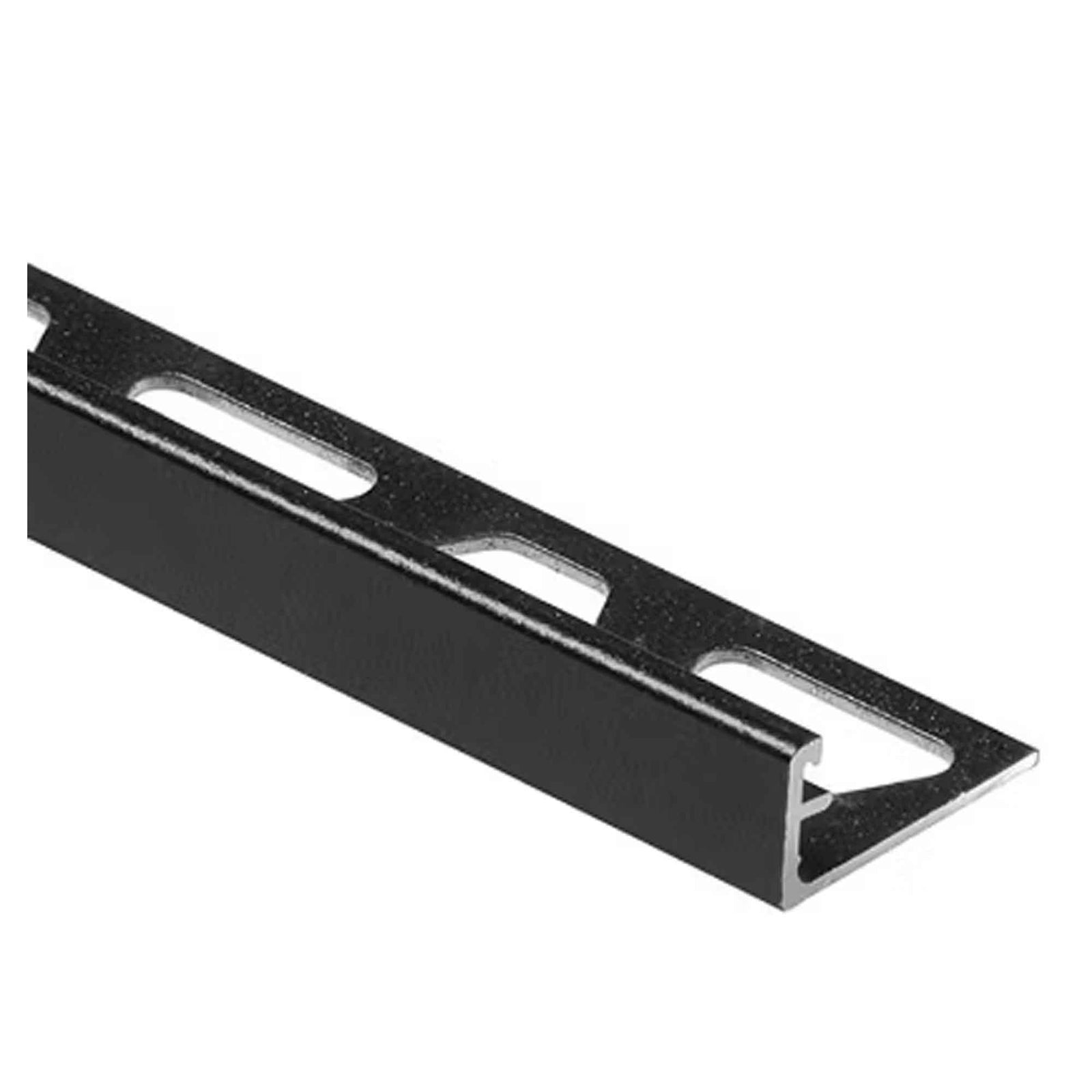 Moulure profilée de finition extérieure en PVC noir, 5/16''