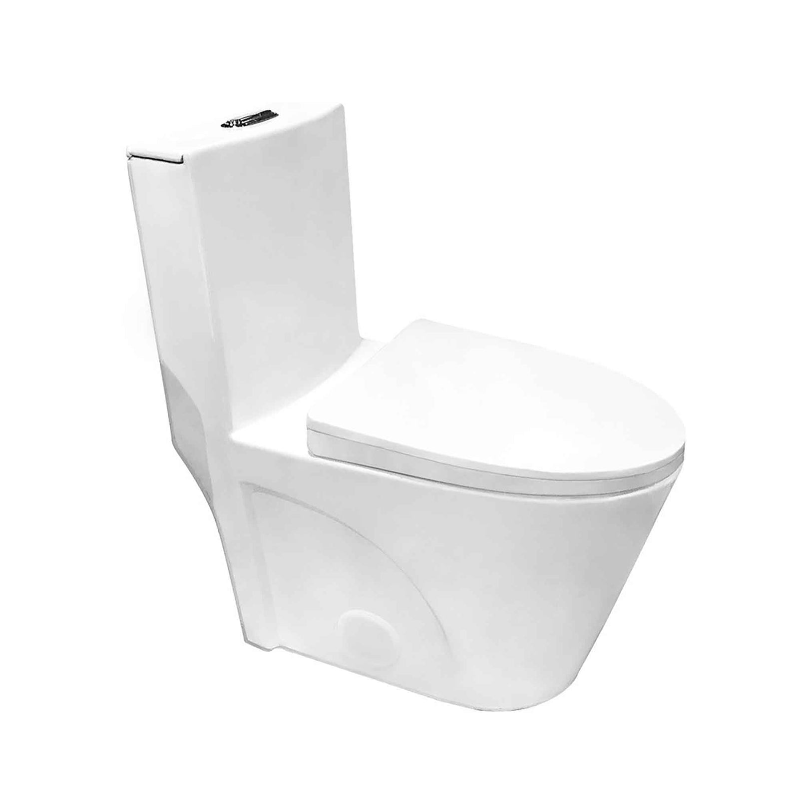 Toilette allongée à double chasse, 4 L / 6 L
