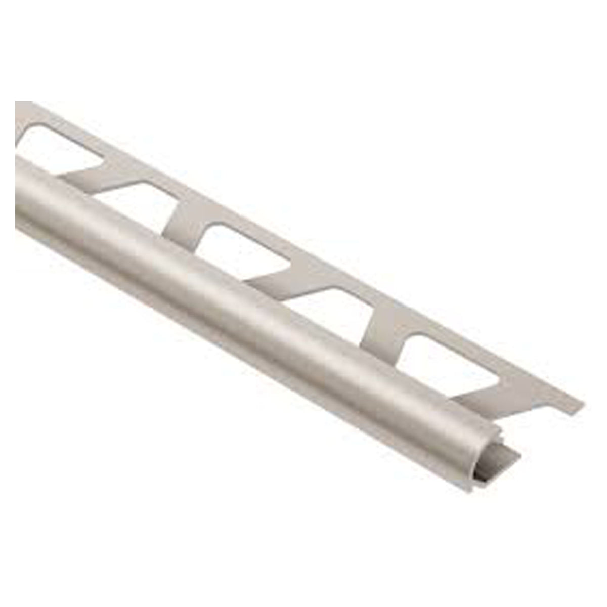 Profilé de finition rondec en aluminium nickel mat 1/4'', 8'