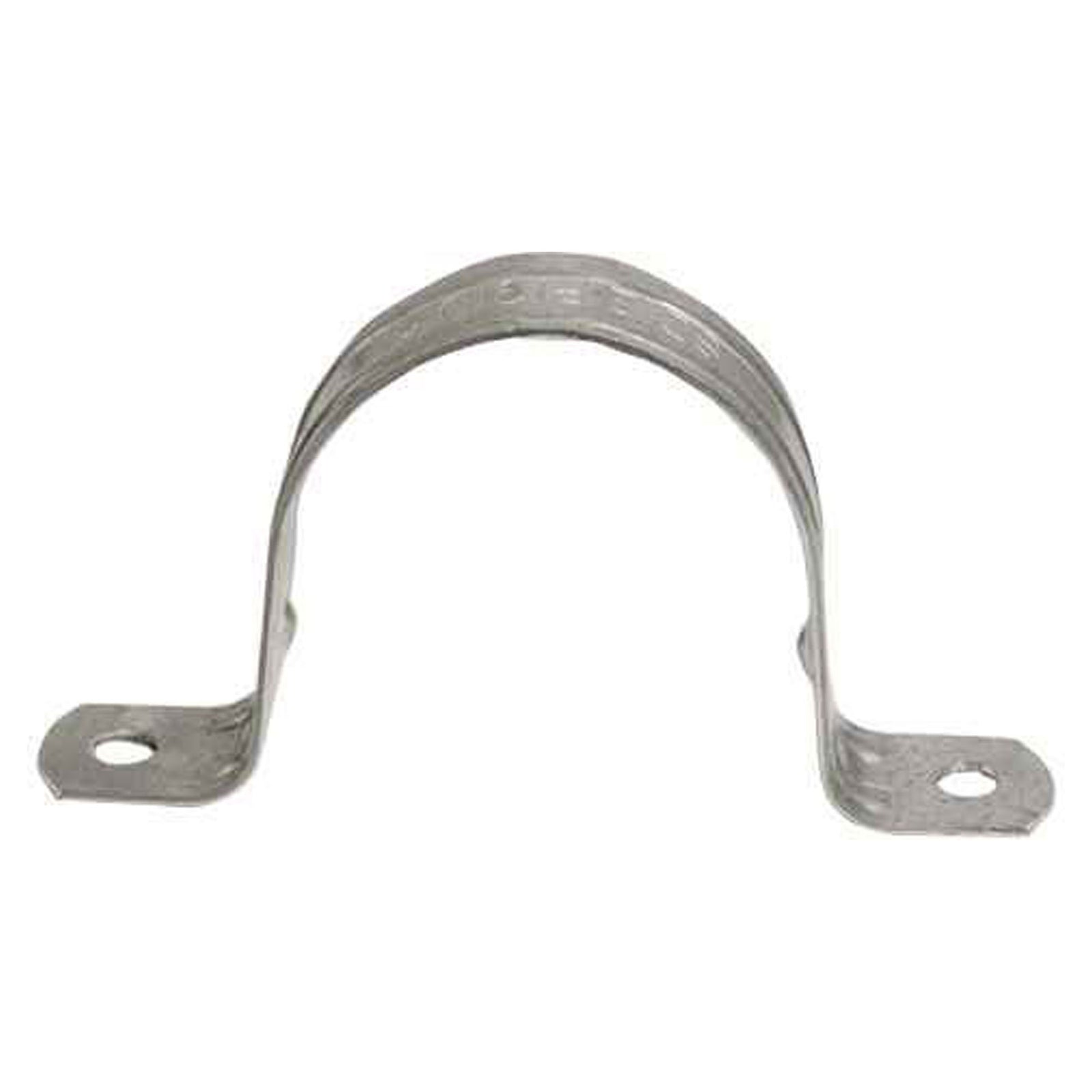 Attache métallique pour câble, à deux trous, 3/4''