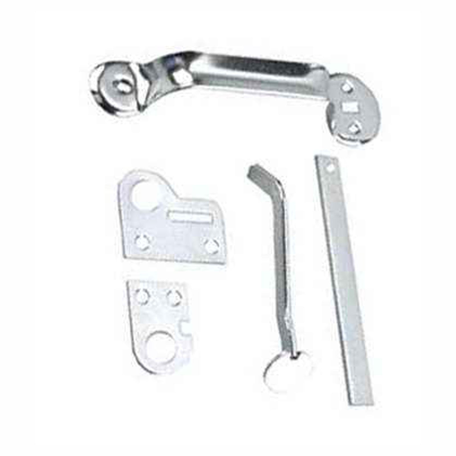 Clenche à poucier, robuste, zinc
