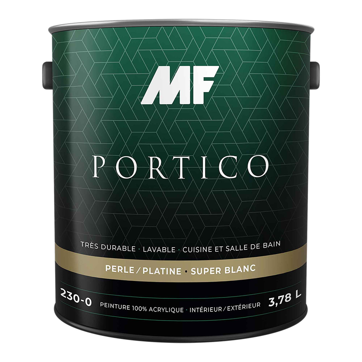 Peinture intérieur et extérieur Portico, satin, base M, 3,66 litres
