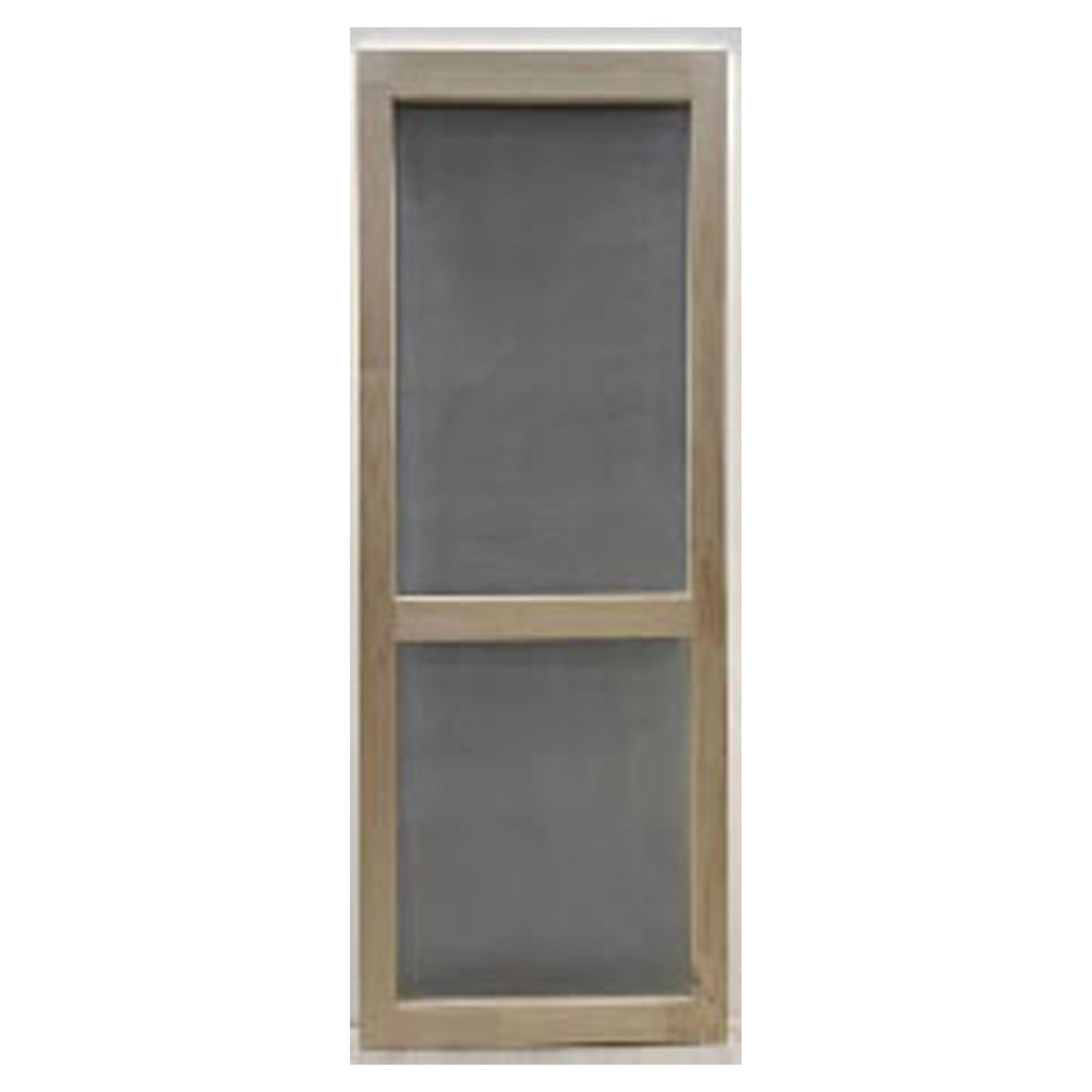 Porte moustiquaire standard, en bois, 33'' x 81''