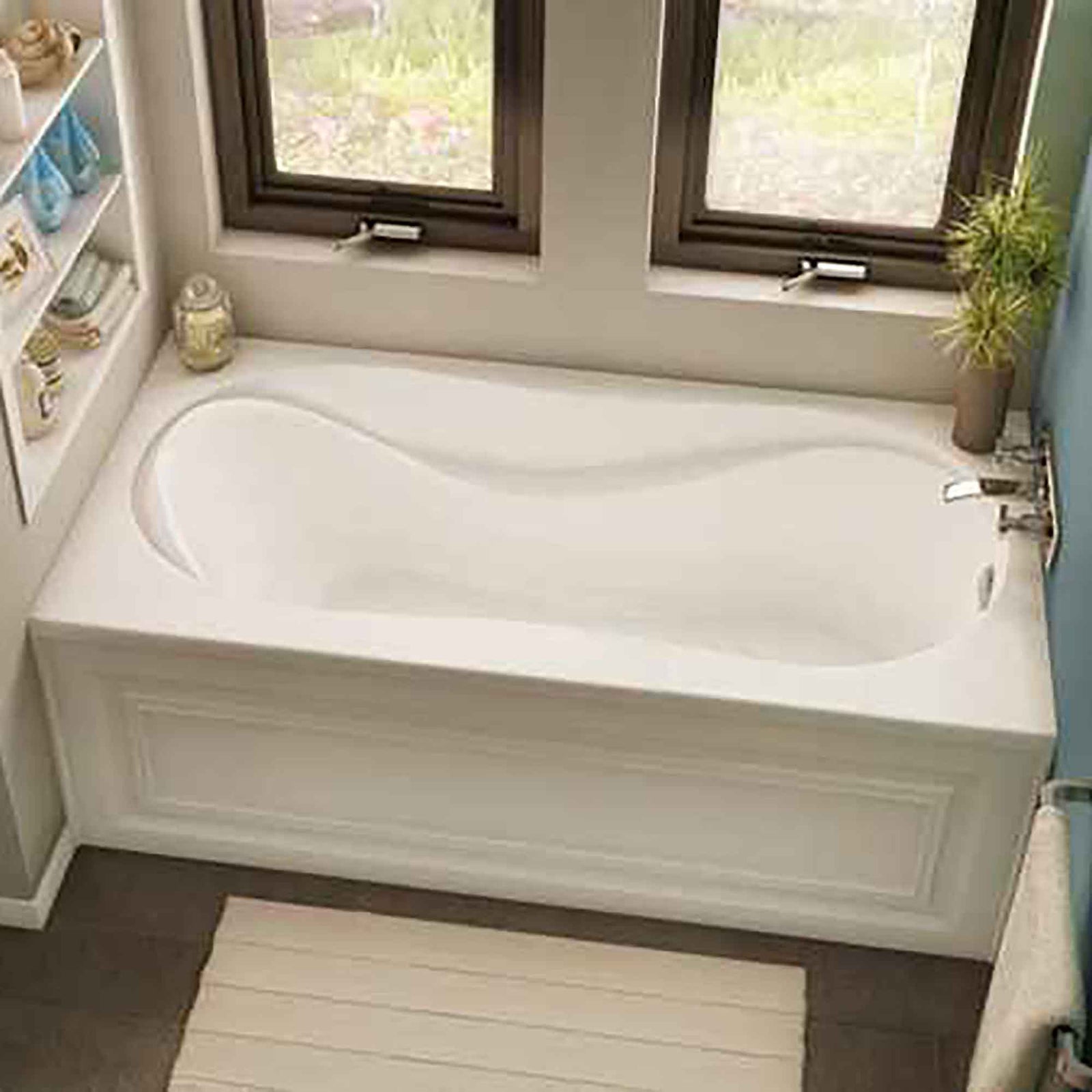 Bain avec jupe gauche blanc Corinthia