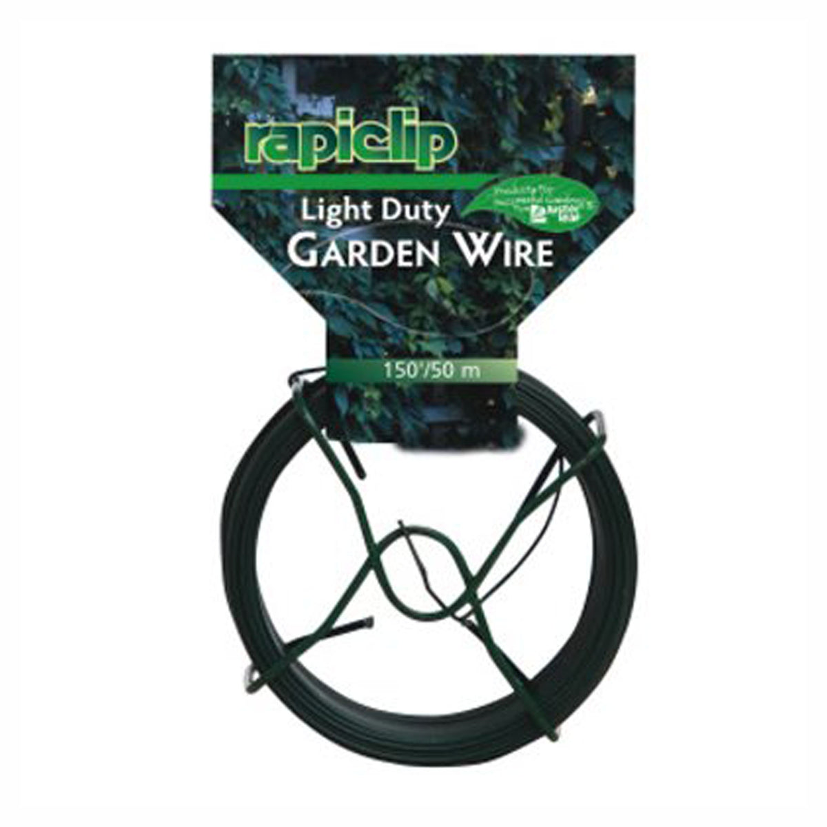 Fil de jardin robuste, vert, 164'