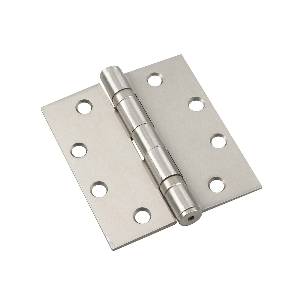 Charnière à mortaiser au fini nickel brossé de 4-1/2&#39;&#39; avec roulement à billes, emballage de 3 unités