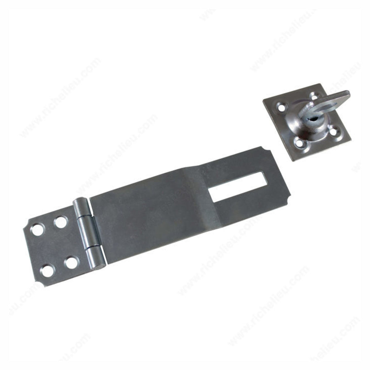 Moraillon avec agrafe amovible, 6''