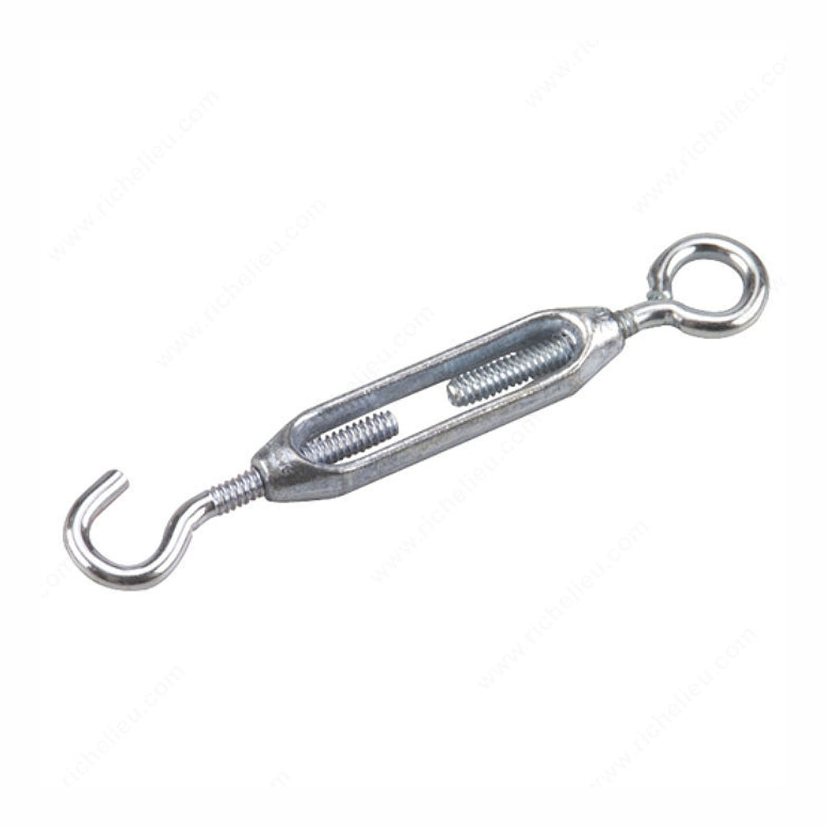Tendeur crochet-œillet, zinc, 3/16'' x 5-1/2''
