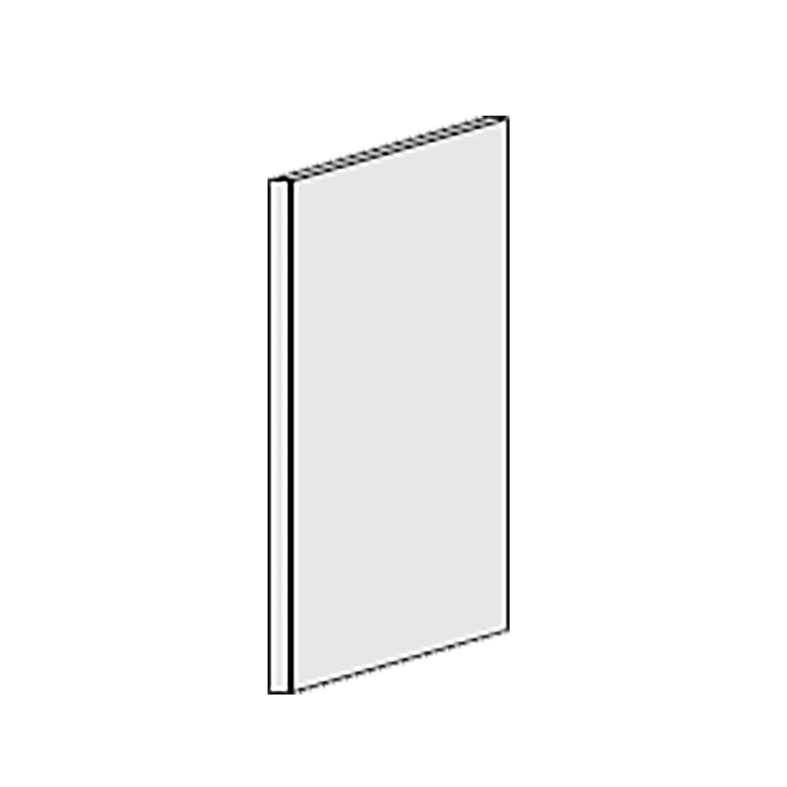 Panneau d'armoire décoratif 24'' X 34-¾'', noir mat