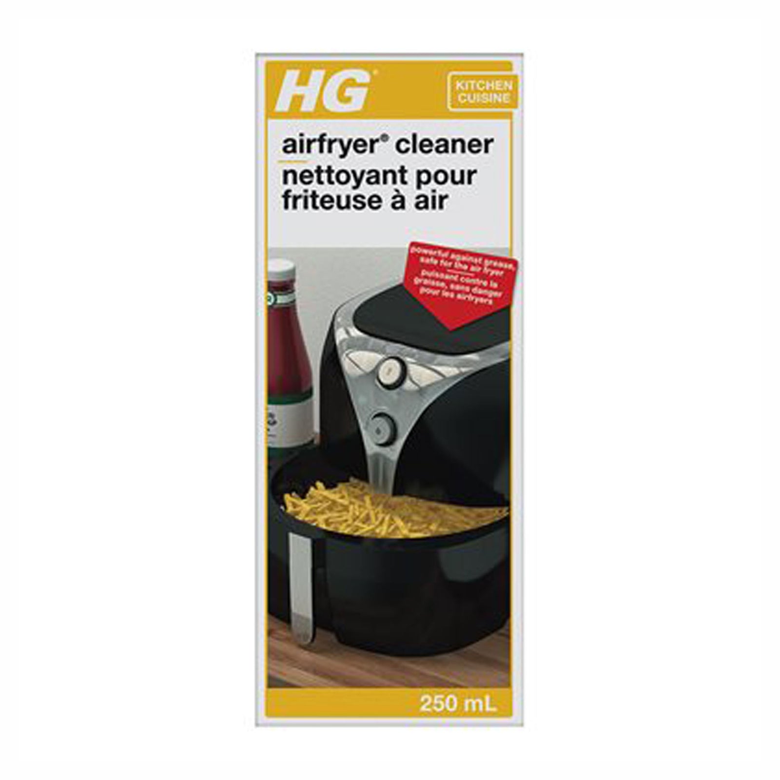 Nettoyant pour friteuse à air, 250 ml