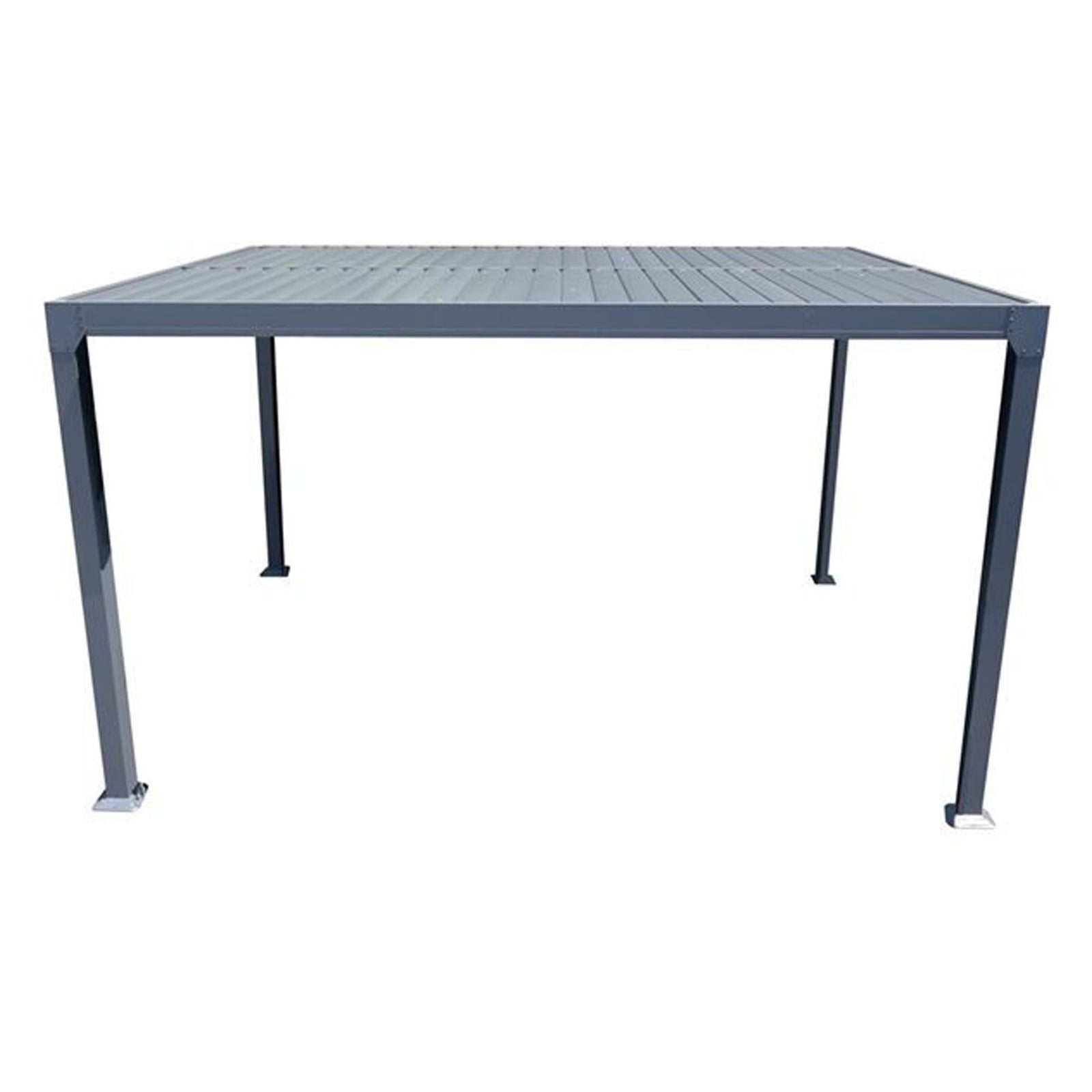 Pergola, Casilda, noir, 10' x 13'
