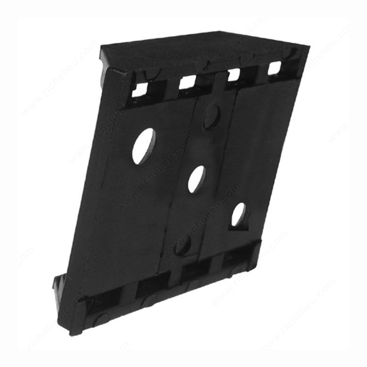 Base clip à visser, pour niveleur en ABS