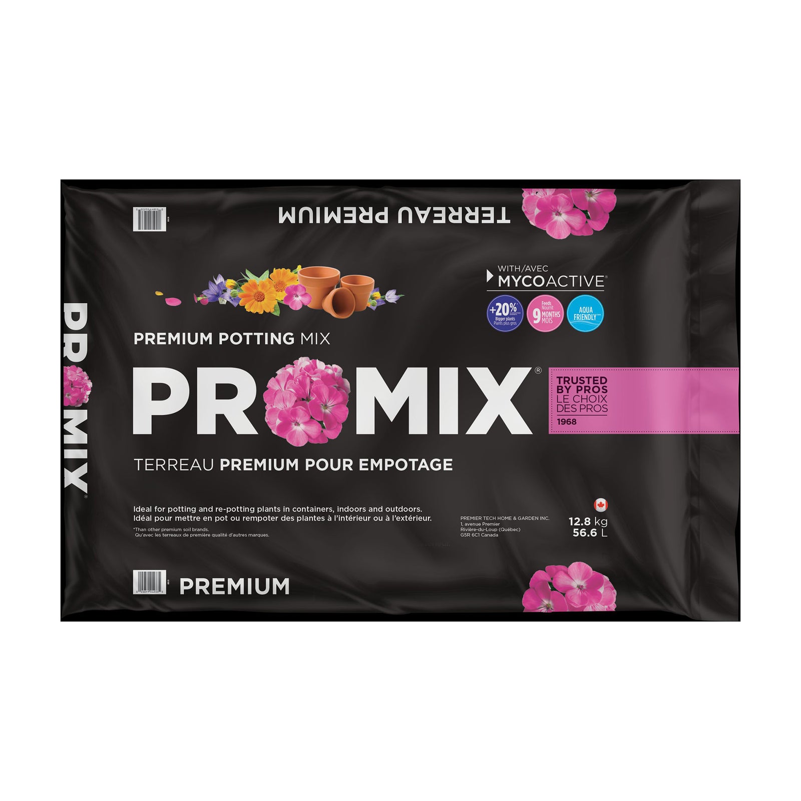 Terreau premium pour empotage PRO-MIX, 56,6 L