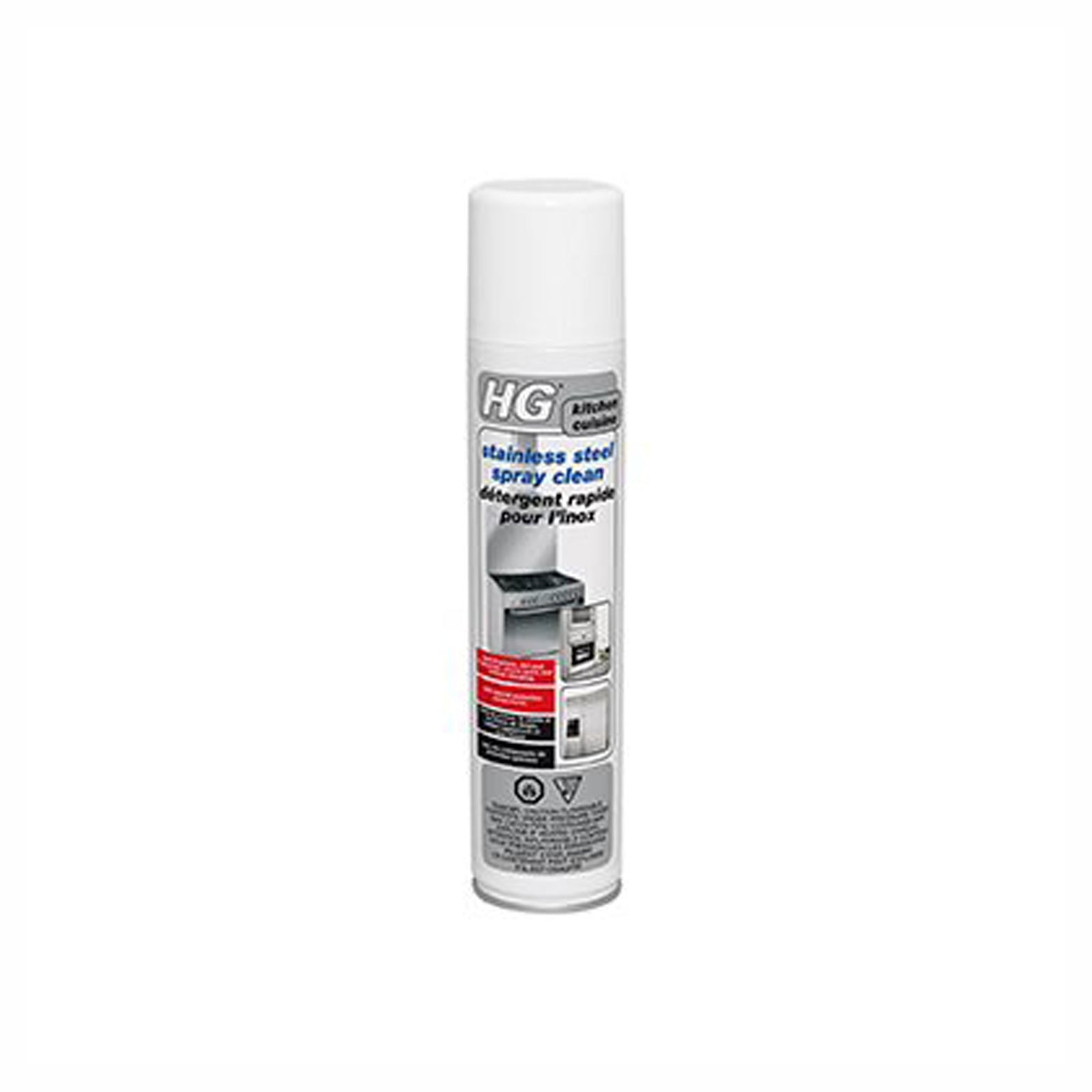 Nettoyeur pour l'acier inoxydable, action rapide, 300 ml
