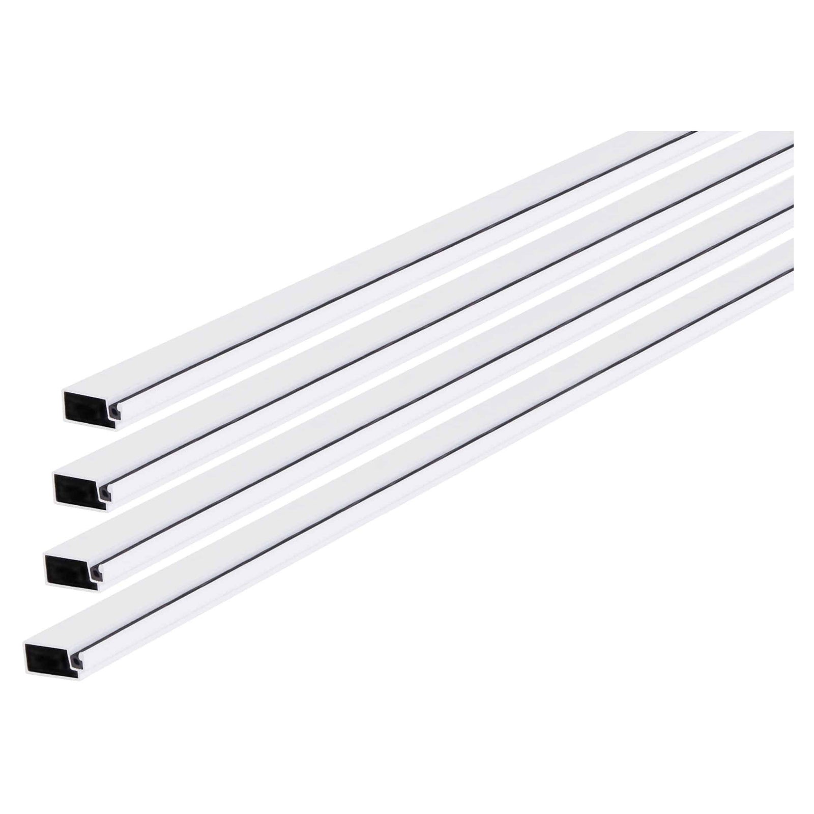 Cadre moustiquaire, blanc, 7/16'' x 96''